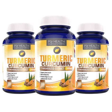 Turmeric Extract 3 Bottles - PurMEDICA