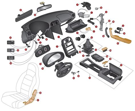 Interior Replacement Parts | Moss Miata