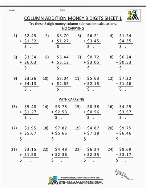 031 Addition Worksheets 4Th Grade Fourthaths Printable — db-excel.com