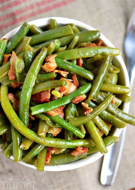 These are my Nana's Famous Green Beans! Made with just a handful of ingredients and Whole30 ...