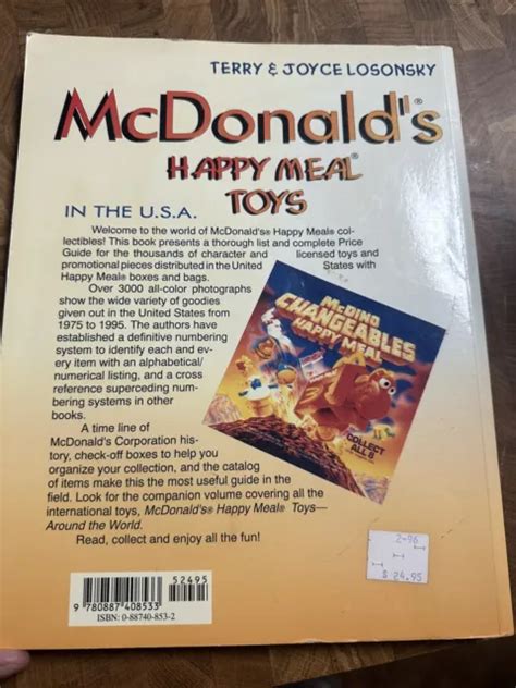 MCDONALDS HAPPY MEAL Toys Collectors Reference Book/Guide. Vintage $10.00 - PicClick