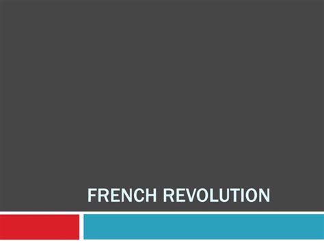 PPT - French revolution PowerPoint Presentation, free download - ID:2255475