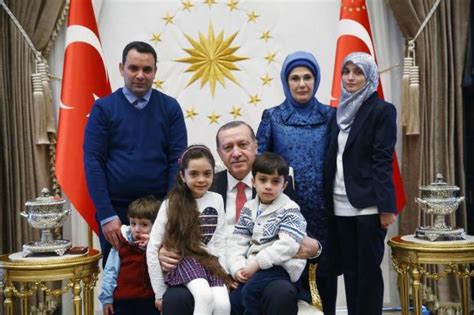 Turkish President Erdogan embraces Bana al-Abed, who brought child’s ...