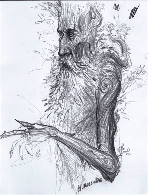 ent - Google Search | Beauty art drawings, Middle earth art, Tree art