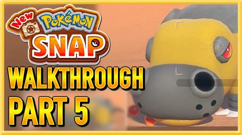 New Pokemon Snap - WALKTHROUGH - PLAYTHROUGH - LET'S PLAY - GAMEPLAY - Part 5 - YouTube