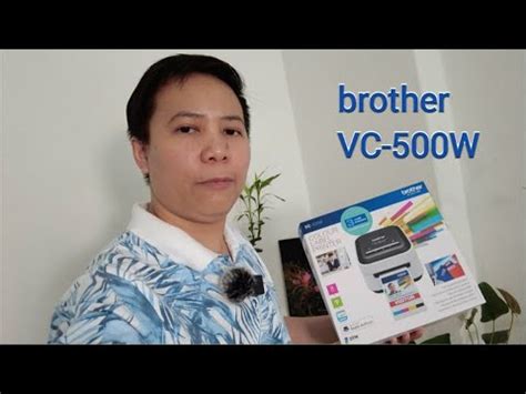 Unboxing the Brother COLOR LABEL PRINTER / VC - 500W - YouTube
