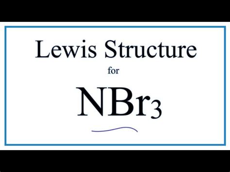 Nbr3 Molecular Geometry