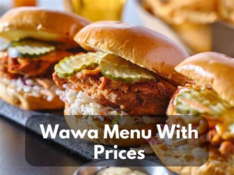 Wawa Menu With Prices (Updated: 2023) Hot Breakfast, Lunch, 41% OFF