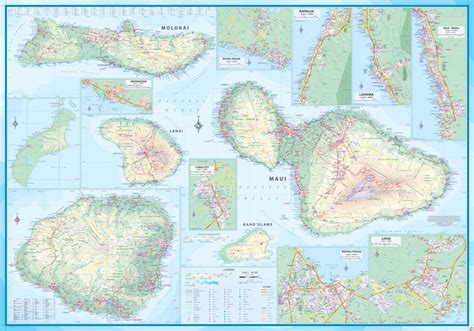 Buy Hawaii & Honolulu Road Map by ITMB (2023) – The Chart & Map Shop