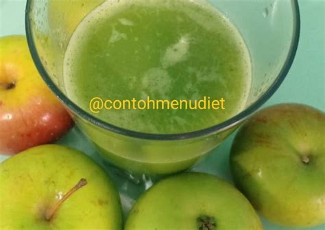 Resep Jus apel malang sawi hijau oleh Innayah Roza - Cookpad