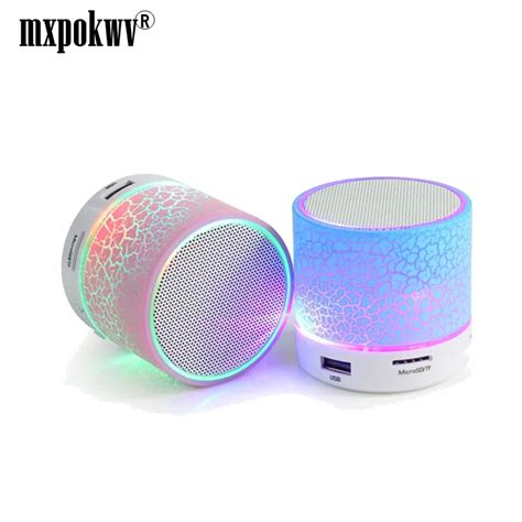 Cheap Bluetooth Mini Speaker Led Portable USB Loudspeakers Wireless ...