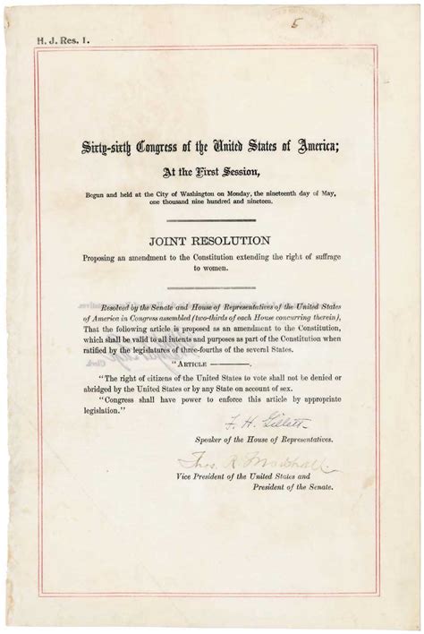 The 19th Amendment | National Archives