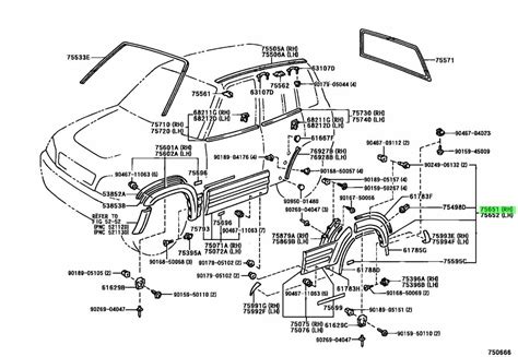 Visual Guide to the Body Parts of the 2018 Toyota RAV4