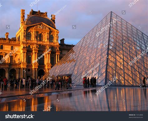 Entrance To Louvre Museum In Paris, France (03) Stock Photo 11012800 : Shutterstock