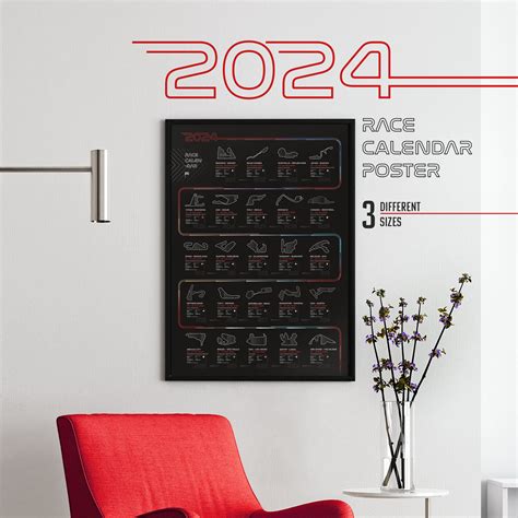 2024 Formula1 Calendar Posters Formula 1 Gifts F1 Posters - Etsy