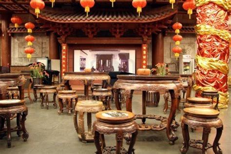 Inside traditional chinese tea house in Hangzhou, China Stock - #tea house in #Hangzhou, #China ...