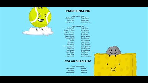 DreamWorks & Object Animation The BFDI Movie 2 End Credits 2022 - YouTube