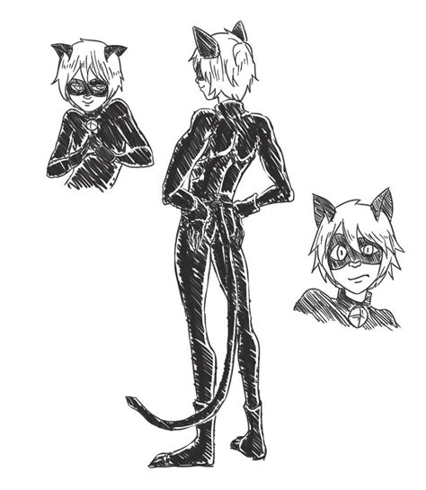 Cat Noir Sketch by ShooterSP on DeviantArt