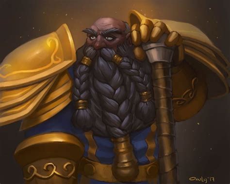 the Dwarf by lowly-owly | World of warcraft characters, Fantasy dwarf ...