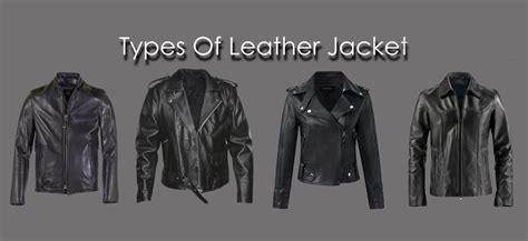 Types of Leather Jackets (Men and Women)