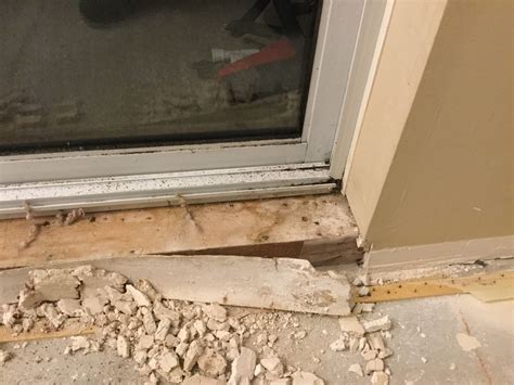 Options for tile under the sliding door casing - Home Improvement Stack Exchange
