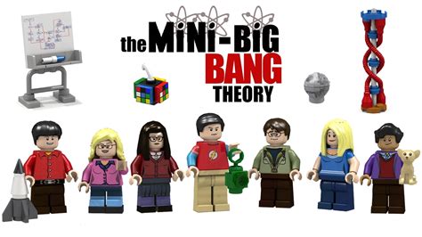 Lego Big Bang Theory Penny, Howard, Raj, Sheldon and Leonard Minifigures Revealed - Minifigure ...