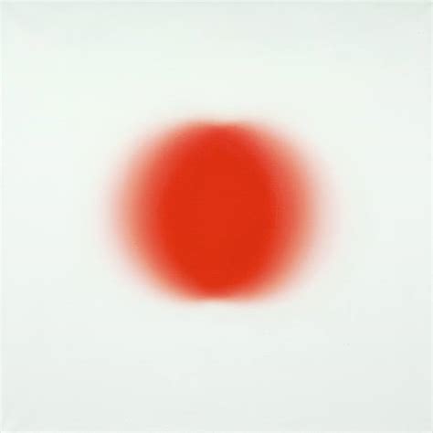 Big Red Dot Painting by Michael Luther | Saatchi Art