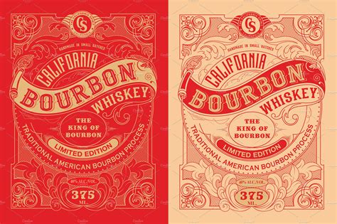 Whiskey Label Logo | Branding & Logo Templates ~ Creative Market