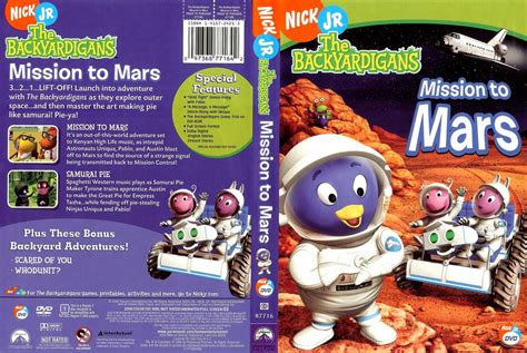 DVD Menu Walkthroughs: Backyardigans - Mission to Mars : Nick Jr ...