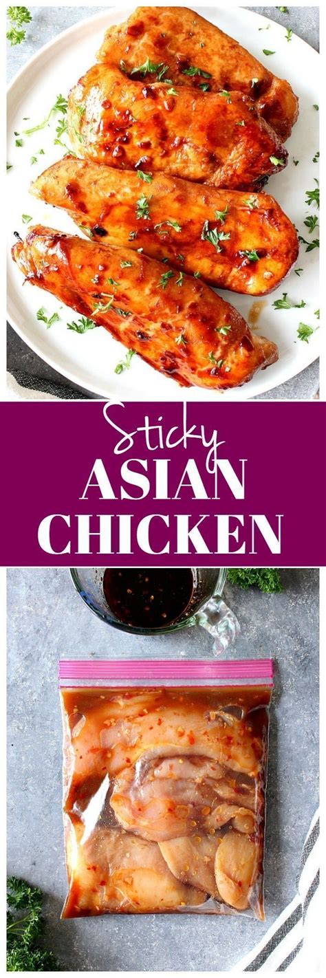 Sticky Asian Chicken Recipe - Quick and Easy