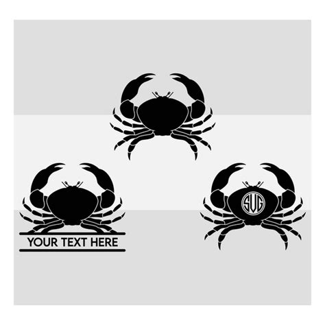 166 Crab Vector Svg Images, Stock Photos, 3D objects, & Vectors | Shutterstock