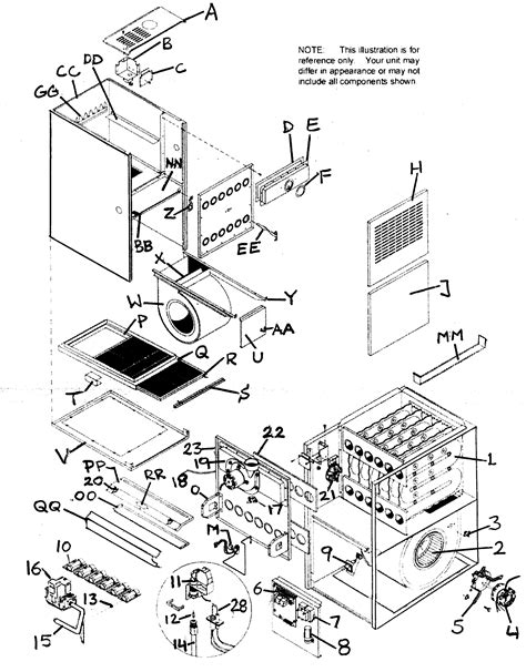 [DIAGRAM] Coleman Furnace Parts Diagrams - MYDIAGRAM.ONLINE