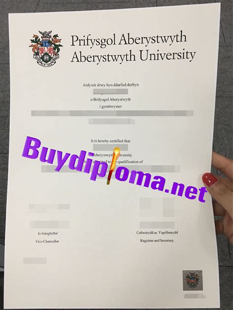 Buy Fake Aberystwyth University Degree | Fake College Diploma, Fake Degree, Fake Certificates ...