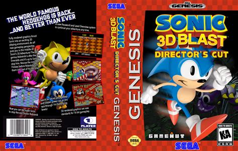 Viewing full size Sonic 3D Blast Director's Cut US V1 box cover