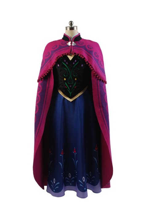 Disney Frozen Anna Cosplay Costume - 4kigurumi.com