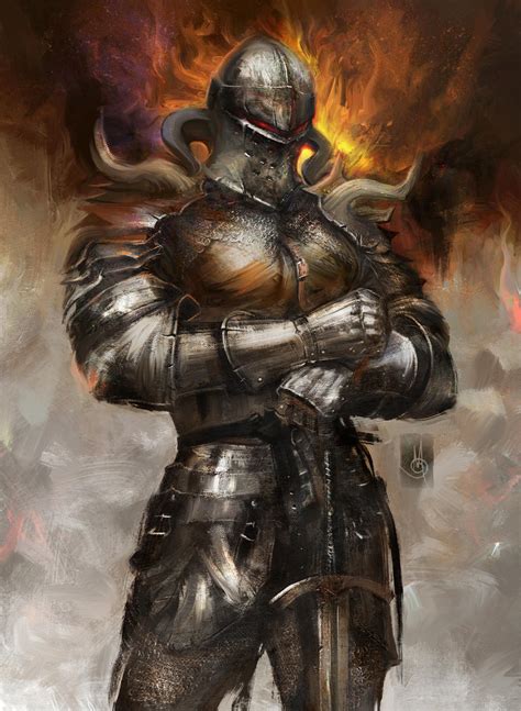 Knight of Fire by muratgul on DeviantArt