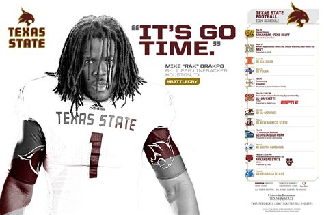 Texas State Football | Poster Swag