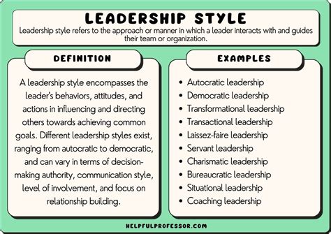 20 Types of Leadership Styles (2024)