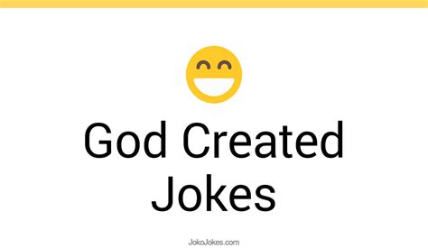 115+ God Created Jokes And Funny Puns - JokoJokes