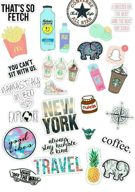 69+ Printable Aesthetic Sticker Ideas | Queorpsblog