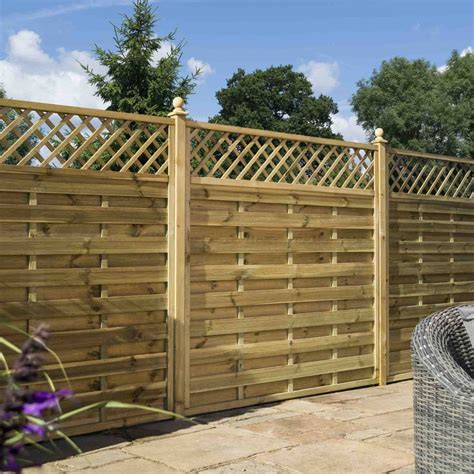 Rowlinson Halkin Fence Panel | Garden Street