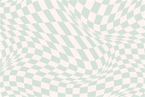 Free Vector | Flat distorted checkered background