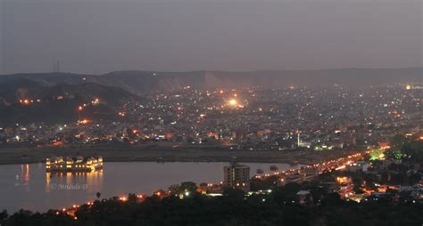 The Jal Mahal, Jaipur at Night - Travel Tales from India and Abroad