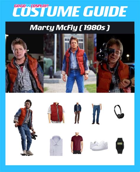 Marty McFly Costume from BTTF - DIY Guide for Cosplay & Halloween