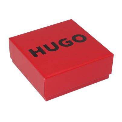HUGO Cufflinks Black Round E-Tokeep 50470125-001 • uhrcenter