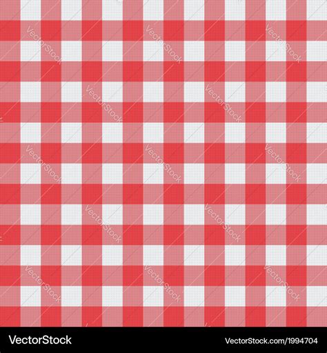 Picnic tablecloth pattern Royalty Free Vector Image