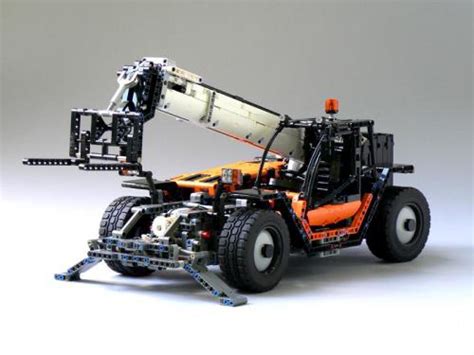 LEGO MOC Telehandler by Lipko | Rebrickable - Build with LEGO