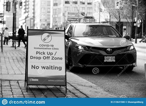 TORONTO, CANADA - MARCH 17, 2021: COVID-19 VACCINATION CENTRE in ...