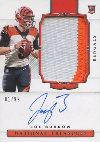 Joe Burrow Rookie Cards Guide, Top RC List, Best Autographs