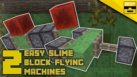 HOW TO MAKE SLIME BLOCK FLYING MACHINES | Minecraft Tut... | Doovi